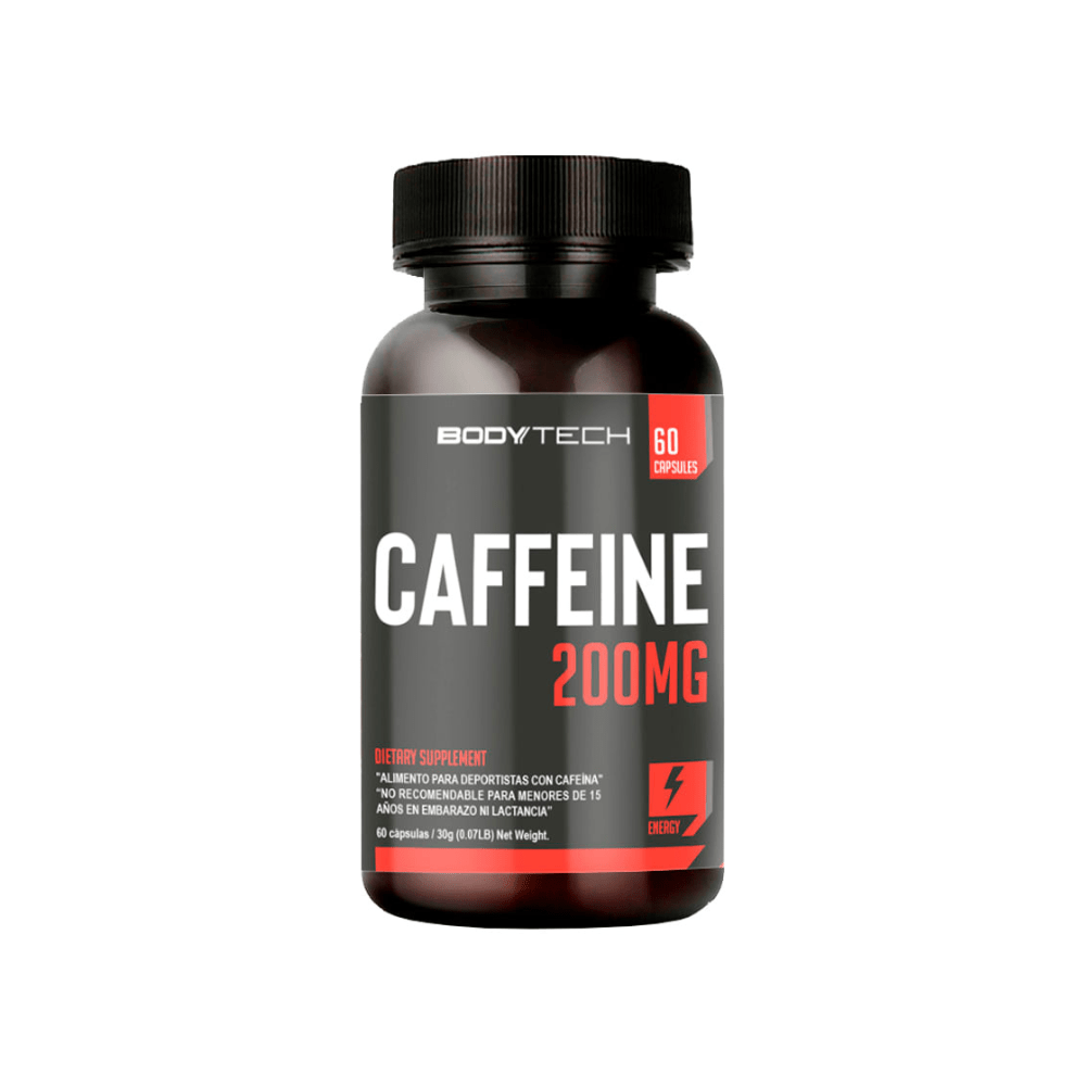 CAFEINA-BODYTECH-60-CAPS-200 MG CAFEINA-BODYTECH-60-CAPS-200 MG