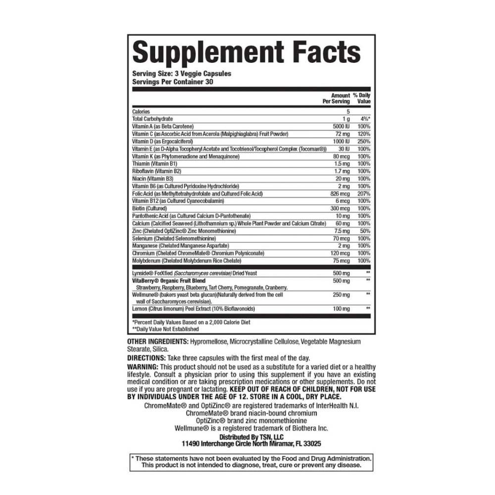 Multiviaminico-be-fit-90-caps-fact fact-multivitaminico-be-fit